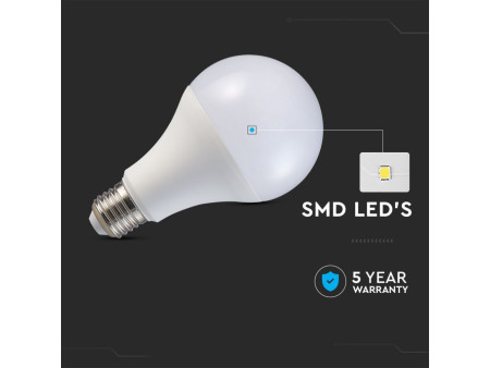 SKU 21239 VT-233 V-TAC PRO Lampadina LED Chip Samsung E27 20W 120LM/W A80 6500K