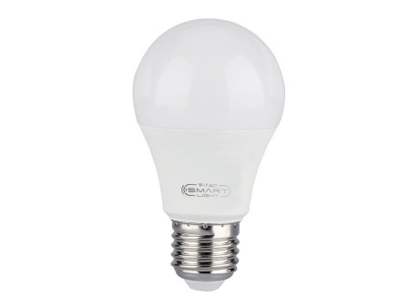SKU 212752 VT-5113-N V-TAC Lampadina LED E27 11W A60 Compatibile Google Home e Alexa con App V-Tac Smart RGB 3 in 1 Dimmerabile