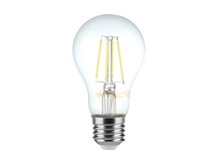 SKU 212815 VT-2288D V-TAC Lampadina LED E27 8W A60 a Filamento 3000K Dimmerabilev