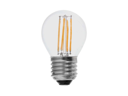 SKU 212842 VT-2366 V-TAC Lampadina LED E27 6W 100LM/W G45 Filamento 3000K