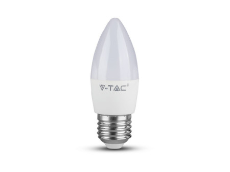 SKU 2143421 VT-1821 V-TAC Lampadina LED E27 4,5W Candela 3000K