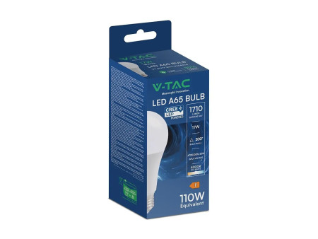 SKU 2144586 VT-2017 V-TAC PRO Lampadina LED Chip CREE E27 17W 100LM/W A65 6500K