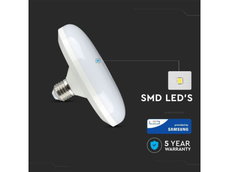 SKU 217 VT-224 V-TAC PRO Lampadina LED Chip Samsung E27 24W UFO F200 4000K