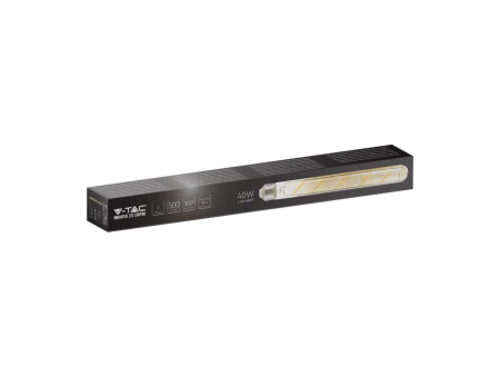 SKU 217142 VT-2005-N V-TAC Lampadina LED E27 5W T30 Filamento Ambrato 2200K