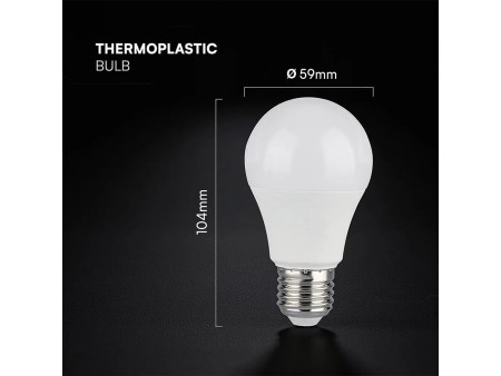 SKU 2172616 VT-2099 V-TAC PRO Lampadina LED Chip CREE E27 8,5W A60 4000K