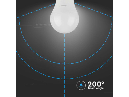 SKU 217352 VT-2113 V-TAC Lampadina LED E27 10,5W 100LM/W A60 3000K (Box 3 pezzi)