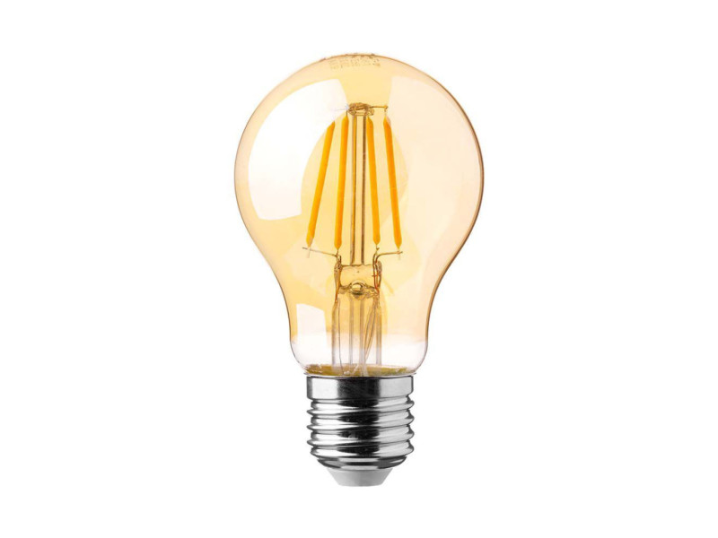 SKU 217457 VT-2123 V-TAC Lampadina LED E27 12W 110LM/W A70 Filamento Ambrato 2200K