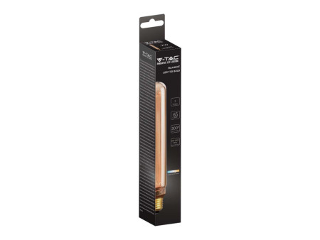 SKU 217473 VT-2162 V-TAC Lampadina LED E27 2W T30 Candela Filamento Ambrato Art 1800K