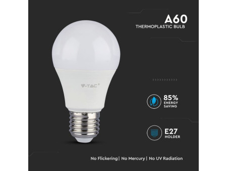 SKU 232 VT-212 V-TAC PRO Lampadina LED Chip Samsung E27 11W 100LM/W A60 4000K