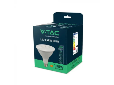 SKU 23891 VT-238 V-TAC Lampadina LED E27 12,8W PAR38 4000K