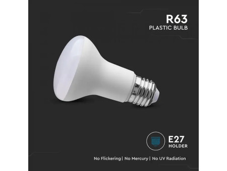 SKU 23898 VT-263 V-TAC Lampadina LED E27 8,5W R63 4000K
