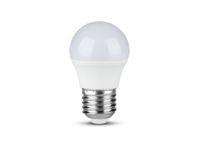 SKU 2732 VT-2256 V-TAC Lampadina LED E27 5,5W G45 6400K (Box 6 pezzi)