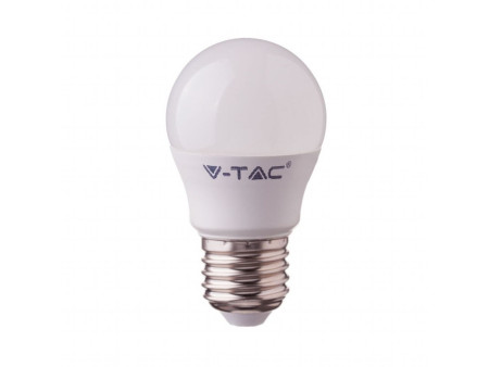 SKU 2755 VT-5124 V-TAC Lampadina LED Smart E27 5W G45 Google e Alexa RGB+CCT Dimmerabile