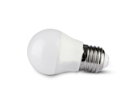 SKU 2755 VT-5124 V-TAC Lampadina LED Smart E27 5W G45 Google e Alexa RGB+CCT Dimmerabile