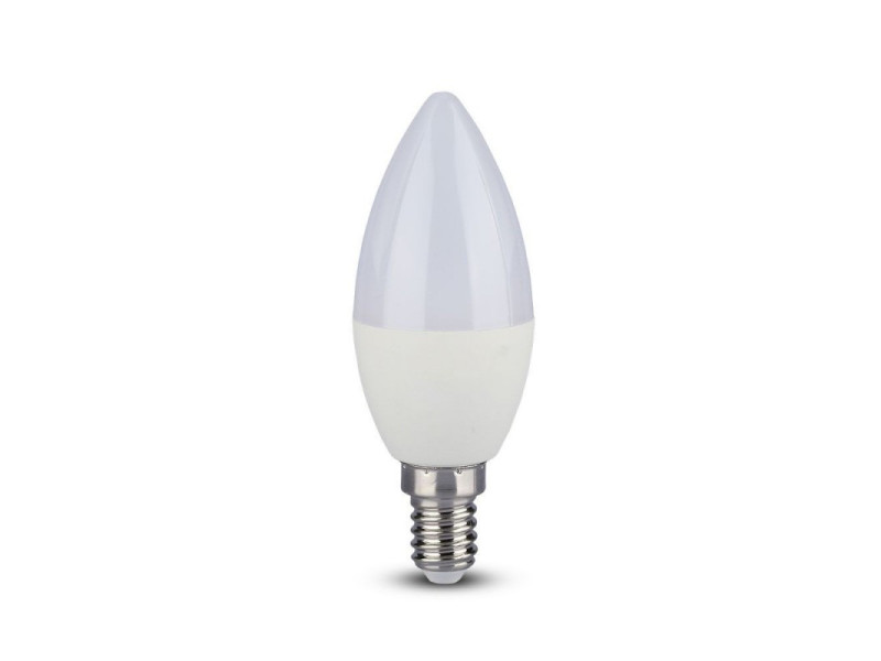 SKU 2770 VT-2214 V-TAC Lampadina LED E14 3,5W a Candela con Telecomando RGB + 4000K