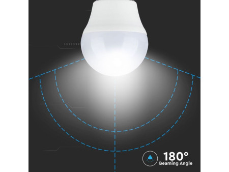SKU 2773 VT-2224 V-TAC Lampadina LED E27 3,5W G45 con Telecomando RGB + 4000K