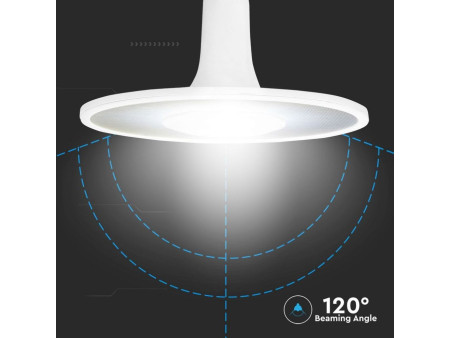 SKU 2783 VT-2311 V-TAC PRO Lampadina LED Chip Samsung E27 11W UFO Acrilico Plastica 6400K