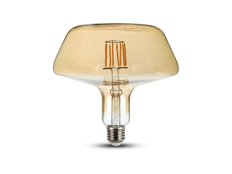SKU 2790 VT-2308 V-TAC Lampadina LED E27 8W T180 Filamento Ambrata 2200K