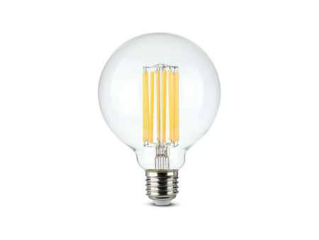 SKU 2803 VT-2338 V-TAC Lampadina LED E27 18W 135LM/W G95 Filamento 3000K