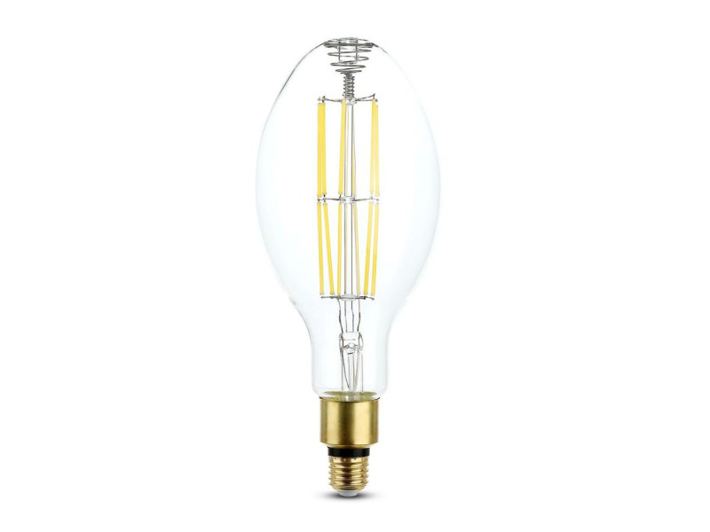 SKU 2817 VT-2324 V-TAC Lampadina LED E27 24W 160LM/W ED120 Filamento Trasparente 6400K