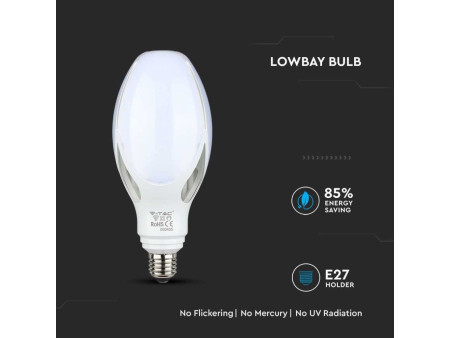 SKU 285 VT-240 V-TAC PRO Lampadina LED Chip Samsung E27 36W 110LM/W Oliva 6400K