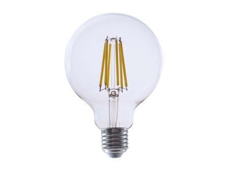 SKU 2994 VT-2354 V-TAC Lampadina LED E27 4W G95 Filamento Colore Trasparente 3000K