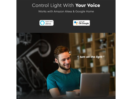 SKU 3001 VT-5137 V-TAC Lampadina LED E27 7W A60 Filamento Compatibile Google Home e Alexa con App V-Tac Smart 3 in 1 Dimmerabile