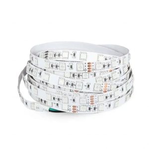24V  LUCE 3000K   Strip LED SMD5050 10W/m 5m 60 LED/m  IP20 10mm