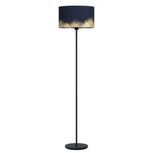 SKU 39976 PIANTANA Materiale struttura metallo Colore struttura nero Materiale diffusore tessuto