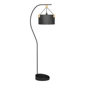 SKU 39947 PIANTANA Materiale struttura:	metallo Colore struttura nero Materiale diffusore Carta kraft, legno