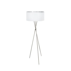SKU 95539 PIANTANA Materiale struttura metallo Colore struttura nickel opaco Materiale diffusore tessuto