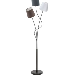 SKU 94995 PIANTANA  Materiale struttura metallo Colore struttura nero Materiale diffusore tessuto