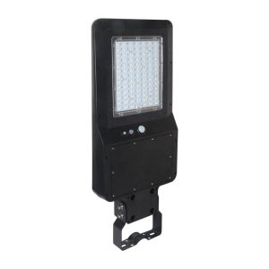40W 120LM/W/ 200W   LUCE 6000K BIANCA   LED SMD con Pannello Solare e Sensore PIR IP65