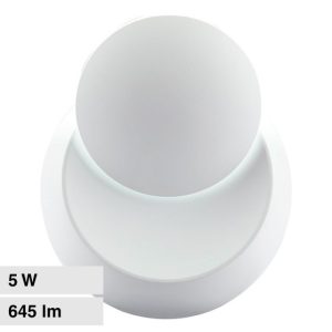 LUCE 4000KNATURALE  SKU 217093  V-TAC Lampada LED  LED COB 5W 110LMW Ruotabile 360° Fascio Luminoso Regolabile  IP20