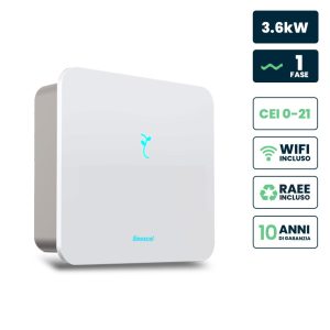 3.6kW Inverter Fotovoltaico Sinexcel Isuna Monofase Ibrido On-Grid/Off-Grid