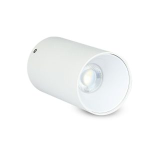 SKU 8588 VT-882-R  V-TAC Portafaretto LED Montaggio a Plafone Rotondo GU10 Corpo Bianco Riflettore Bianco