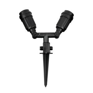 SKU 7045 VT-729 V-TAC Picchetto con Portalampada E27 Doppio IP44