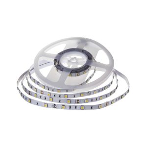 12V LUCE  3000K CALDA  Strip LED SMD5050 6W/m 5m 30 LED/m IP20 10mm