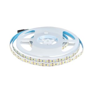 12V 20W/m LUCE 3000K CALDA  Strip LED SMD5730  5m 120 LED/m 1800Lm/m  IP20 CRI >90 10mm