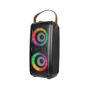 2*10W  Altoparlante Ricaricabile con USB e Scheda TF RGB 2*3Pollici