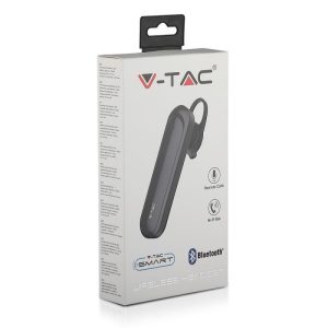 SKU 7702 VT-6800 V-TAC Auricolare Bluetooth 170mAh Colore Nero