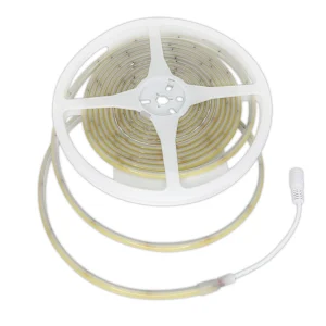 24V LUCE ROSSA Strip LED COB-320 10W/m 5m  1000Lm/m Colore Rosso IP67 8mm