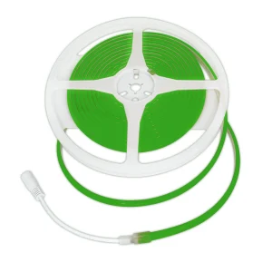 24V COLOR VERDE  LED COB-320 10W/m 5m  1000Lm/m  IP67 8mm