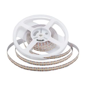 24V  LUCE 3000K CALDA  Strip LED SMD2110 21W/m 5m 700 LED/m 150LM/W IP20 CRI95 12mm