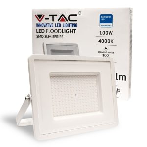 SKU 21768 VT-106-W  V-TAC PRO Faro LED SMD Chip Samsung 100W 115LM/W Colore Bianco 4000K IP65