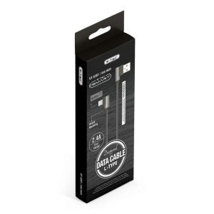 SKU 8635 VT-5361 V-TAC Cavo da Micro-USB a USB-A 1m Ricarica Rapida 2.4A Diamond Series Cavo Antigroviglio in  Colore Nero