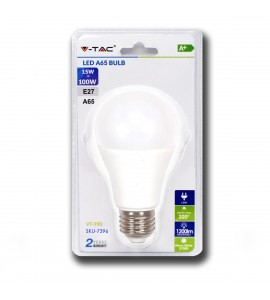 V-TAC VT-550 Lampadina LED E27 7W A60 6400K (Blister 1 Pezzo) - SKU 7389