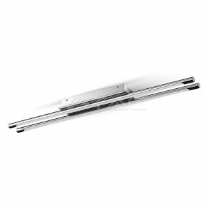 36W LUCE  4000K   SKU 3893  V-TAC Lampada LED da Specchio Doppia Colore Cromato con Vetro OpacoIP20 L: 940mm