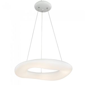 32W  LUCE 3000K-4000K-6500K SKU 3958 V-TAC Lampadario LED a Sospensione Circolare con Telecomando Cambio