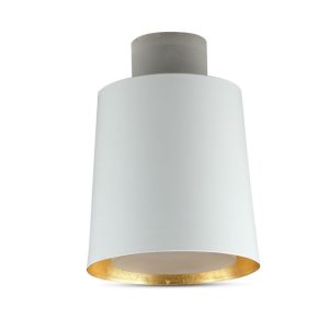 SKU 3929 VT-7333-WH  V-TAC Lampadario LED a Cilindro in Metallo 7W Colore Bianco 4000K